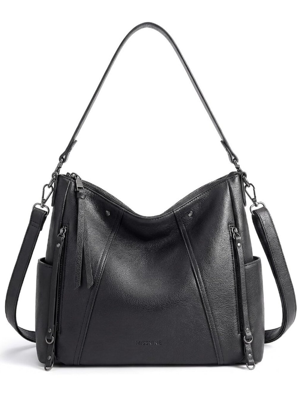 Stylish Vegan Leather Hobo Bag for Women | Versatile Crossbody Tote with